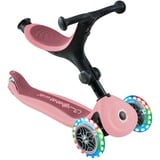 GLOBBER Go-Up Active Lights 360, Trottinette Rose/Rose