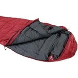 High Peak Redwood -3 L, Sac de couchage Rouge foncé/gris