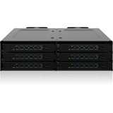 Icy Dock ToughArmor MB118VP-B, Cadrage Noir