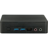 Intel® NUC 11 Essential Kit - NUC11ATKPE UCFF Noir N6005 2 GHz, Barebone Noir, UCFF, Mini PC type barebone, DDR4-SDRAM, Ethernet/LAN, Wi-Fi 5 (802.11ac), 65 W