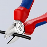 KNIPEX 70 05 140, Tenailles de cran Rouge/Bleu