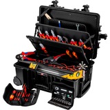 KNIPEX Coffret à outils "Robust45 Move" Électrique, 63 pièces, Set d'outils Noir