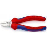 KNIPEX Pince coupante 70 05 140, Tenailles de cran Rouge/Bleu