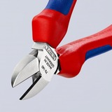 KNIPEX Pince coupante 70 05 140, Tenailles de cran Rouge/Bleu
