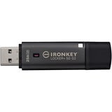 Kingston IronKey Locker+ 50 G2 256 GB, Clé USB Anthracite