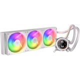 Krux HydroGlance 360 LCD White, Watercooling Blanc