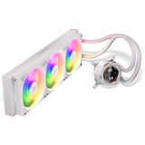 Krux HydroGlance 360 LCD White, Watercooling Blanc