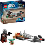 LEGO Pack Mandalorien Star Wars, Jouets de construction 