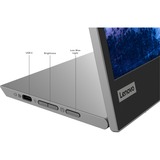 Lenovo L15 écran plat de PC 39,6 cm (15.6") 1920 x 1080 pixels Full HD LED Noir, Gris Moniteur  Noir, 39,6 cm (15.6"), 1920 x 1080 pixels, Full HD, LED, 14 ms, Noir, Gris