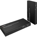 Lindy 38349 extension audio/video Émetteur et récepteur AV Noir, Extension HDMI Noir, 3840 x 2160 pixels, Émetteur et récepteur AV, 70 m, Avec fil, Noir, HDCP