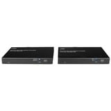Lindy 38349 extension audio/video Émetteur et récepteur AV Noir, Extension HDMI Noir, 3840 x 2160 pixels, Émetteur et récepteur AV, 70 m, Avec fil, Noir, HDCP