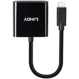 Lindy Convertisseur USB Type C vers HDMI 4K60, Adaptateur Noir
