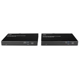 Lindy Extender HDBaseT Cat.6 HDMI 4K60, Audio, IR & RS-232 avec ARC, 70m, Extension HDMI Noir, Audio, IR & RS-232 avec ARC, 70m, 3840 x 2160 pixels, Émetteur et récepteur AV, 70 m, Avec fil, Noir, HDCP