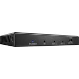 Lindy Splitter HDMI 18G, 2 Ports, Repartiteur HDMI Noir, 2 Ports, HDMI, 2x HDMI, 3840 x 2160 pixels, Noir, Métal, CE, FCC, RoHS, REACH, California Proposition 65