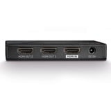 Lindy Splitter HDMI 18G, 2 Ports, Repartiteur HDMI Noir, 2 Ports, HDMI, 2x HDMI, 3840 x 2160 pixels, Noir, Métal, CE, FCC, RoHS, REACH, California Proposition 65