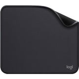 Logitech Mouse Pad Studio Series Graphite, Tapis de souris Noir, Graphite, Monochromatique, Nylon, Polyester, Caoutchouc, Base antidérapante