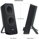 Logitech Z207, Haut-parleur PC Noir