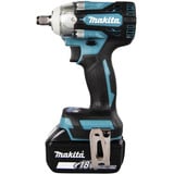 Makita Kit combo batterie DLX2533TJ, perceuse-visseuse sans fil DDF489Z + clé à chocs sans fil DTW300Z, 18 volts, Tournevis Bleu/Noir