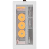 Montech HS01 PRO boîtier midi tower Blanc | 2x USB-A | 1x USB-C | RGB | Verre Trempé