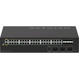 Netgear GSM4248UX Géré L2/L3 Gigabit Ethernet (10/100/1000) Connexion Ethernet, supportant l'alimentation via ce port (PoE) 2U Noir, Switch Noir, Géré, L2/L3, Gigabit Ethernet (10/100/1000), Connexion Ethernet, supportant l'alimentation via ce port (PoE), Grille de montage, 2U