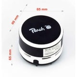 Peach 319626 aspirateur de table Noir, Blanc Sans sac, Aspirateur à main Noir, Sec, Sans sac, Noir, Blanc, AA, 80 mm, 80 mm