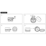 Peach 319626 aspirateur de table Noir, Blanc Sans sac, Aspirateur à main Noir, Sec, Sans sac, Noir, Blanc, AA, 80 mm, 80 mm