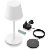 Philips Hue Lampe à poser portable Hue Go Blanc, Philips Hue White and Color ambiance Lampe à poser portable Hue Go, Lampe de table intelligente, Bluetooth, Blanc, LED, Métal, Ampoule(s) non remplaçable(s)