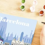 Ravensburger CreArt - Barcelone colorée, Peinture 