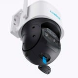 Reolink TrackMix Series G770 Dôme Caméra de sécurité IP Extérieure 2560 x 1440 pixels Plafond/mur, Caméra de surveillance Blanc/Noir, Caméra de sécurité IP, Extérieure, Avec fil, 450 lm, 6500 K, Plafond/mur