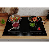 Respekta 15110000000726, Jeu de cuisinière Noir