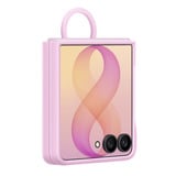 Samsung Coque avec anneau magnétique en silicone, Housse smartphone Rose