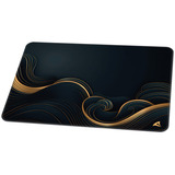 Sharkoon SKILLER SGP35 D2 - L, Tapis de souris gaming Noir/Or