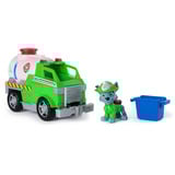 Spin Master VÉHICULE + FIGURINE FIRE RESCUE ROCKY La Pat' Patrouille, Jeu véhicule PAW Patrol VÉHICULE + FIGURINE FIRE RESCUE ROCKY La Pat' Patrouille, Camion, 3 an(s), Plastique, Multicolore