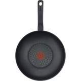 Tefal Resist D5261932 poêle Wok/Poêle à frire Rond Noir, Rond, Wok/Poêle à frire, Noir, Titane, 175 °C, Aluminium