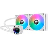 Thermaltake TH280 V2 ARGB Sync All-In-One Liquid Cooler Snow Edition, Watercooling Blanc