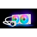 Thermaltake TH280 V2 ARGB Sync All-In-One Liquid Cooler Snow Edition, Watercooling Blanc