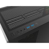 Thermaltake View 270 Plus WS ARGB boîtier midi tower Noir/bois | 2x USB-A | 1x USB-C | RGB | Verre Trempé