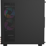 Thermaltake View 270 Plus WS ARGB boîtier midi tower Noir/bois | 2x USB-A | 1x USB-C | RGB | Verre Trempé