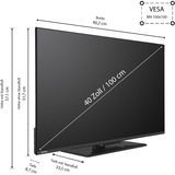 Toshiba 40QV3F63DAZ 40" TV QLED Noir