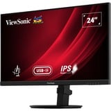 ViewSonic VG Series VG2409-MHDU-2 écran plat de PC 60,5 cm (23.8") 1920 x 1080 pixels Full HD LED Noir 24" Moniteur  Noir, 60,5 cm (23.8"), 1920 x 1080 pixels, Full HD, LED, 4 ms, Noir