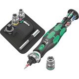 Wera 8009 Zyklop Pocket Set Ensemble de 2 bits, Set d'embouts de vissage Noir/Vert, 18 pièces