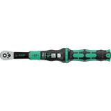 Wera Clé dynamométrique avec carré traversant Click-Torque Lock A 6 R/L Noir/Vert