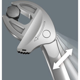 Wera Clé plate double auto-ajustable 6006 Joker S / L Argent