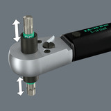 Wera Click-Torque Lock A 6 R/L, 05075694001, Clé dynamométrique Noir/Vert