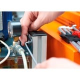 Wiha Jeu de clés Allen dans le support ProStar, Tournevis 10 pièces, tête sphérique hexagonale, avec pied court, chromé mat