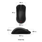 Zowie ZA13-DW souris Gaming Droitier RF sans fil 3200 DPI Noir, Droitier, RF sans fil, 3200 DPI, Noir