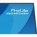 iiyama ProLite XB2497HSN-B1 23.8" Moniteur Noir (Mat), 1x DisplayPort, 1x HDMI, 3x USB-C, 2x USB-A, 1x RJ-45