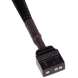 Alphacool Câble de rallonge aRGB 3 broches vers 3 broches, 15 cm, Câble d'extension Noir
