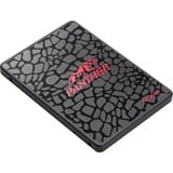 Apacer AS350 Panter 2.5" 512 Go Série ATA III 3D TLC SSD Gris/Noir, 512 Go, 2.5", 560 Mo/s, 6 Gbit/s