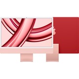 Apple iMac 59,62 cm (24") M3 2023 CTO, Systéme-MAC Rouge/rosé